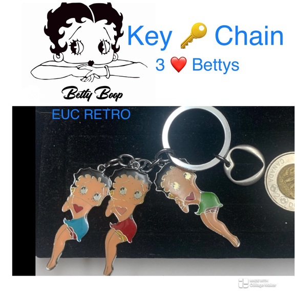 Betty Boop Accessories - BOOPs NWOT, extra heart ❤️ charm - 3 different colors ❤️